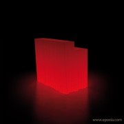 FROZEN bar  lumineux rouge outdoor 