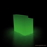 FROZEN bar  lumineux vert outdoor 