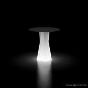FROZEN table lumineuse outdoor blanc