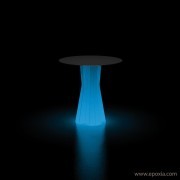 FROZEN table lumineuse outdoor bleu