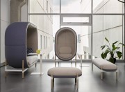 Gamme Capsule avec fauteuil et sofa acoustiques