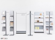 Porte-brochures Flexxible, Simple, Double ou Large