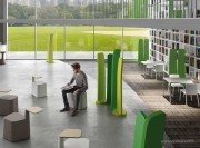 Exemple d'aménagement avec les cloisons modulaires Gradient