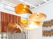 Suspensions Brass en laiton doré
