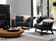 Fauteuils cosy collection Gray par Gervasoni