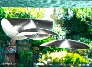 Suspension Silver finition argent