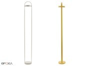 Lampadaire Giravolta jaune