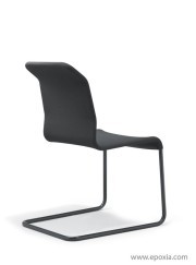 Chaise visiteur Giroflex 434, piètement luge