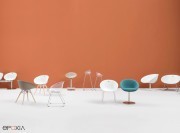 Collection Gliss chaises, tabourets, fauteuils et bancs