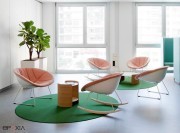 Fauteuils Gliss pour salle d'attente