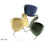 Version polyamide de la chaise Gorka