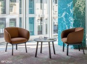 Fauteuils d'attente collection Grace, confort et élégance