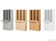 Meuble tri courrier mixte 91,5 cm de large