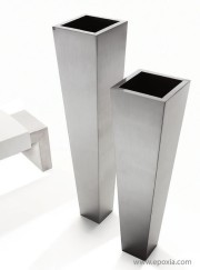 Pots Ginger acier inox