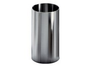 Grande poubelle Nox en inox satiné