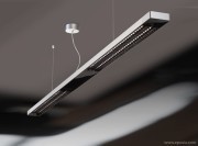 Grande suspension XT Ceiling fluocompact L.367cm