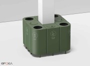 Poubelles de recyclage Kloss