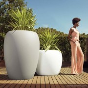 Grands pots déco Blow finition Basic (mate)