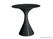 Table outdoor plastique noir Kissi Kissi