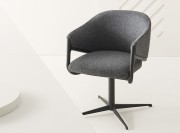 Chaises Hammer S sur base pivotante