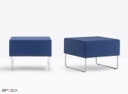 Pouf carré Host par Pedrali