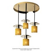 Dcw In The Sun Pendant Gold / maille Gold