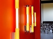 Luminaires In The Tube 360, avec caches drivers chromés