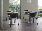 Chaises design de restauration empilables Aryn