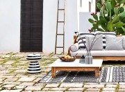Terrasse avec table basse bouchon Inout