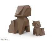 Statues chien deco par Vondom - 2 tailles