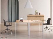 Chaise Kalea sur roulettes