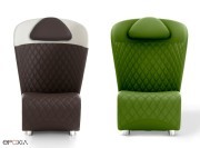 Fauteuils d'attente Koccola Plus, uni et bicolore