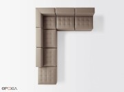 Canapé modulaire Kuadra Top