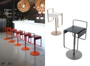 Tabourets de bar pivotant collection Kyro