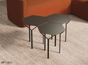 Table d'appoint Kyu, finition noire