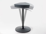 Tabouret de bar  Kensho, piètement mobile