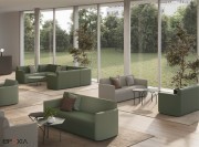 Canapés et fauteuils Kermess pour zone d'accueil
