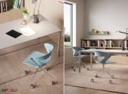 Fauteuil sur roulettes Kicca