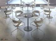 Chaises pivotante Kicca