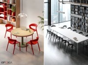 Chaises restaurant d'entreprise Kicca One