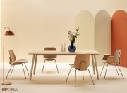 Chaises Klasik, 4 pieds métal
