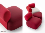 Exemple composition Klipper avec 2 fauteuils et un pouf d'angle