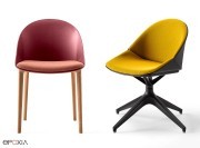 Chaises visiteurs Kross, 4 pieds ou sur base pivotante