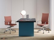 Fauteuils de direction Kruna, dossier haut ou bas