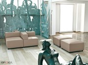 Canapé modulaire Kuadra Top