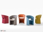 Fauteuils design Kuark pour extérieur