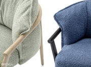 Détail accoudoirs fauteuil Lamorisse