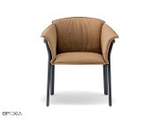 Fauteuil Lamorisse avec accoudoirs tissu