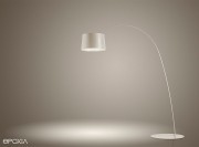 Lampadaire beige Twiggy par Foscarini