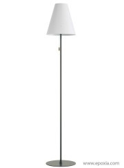 Lampadaire Cosylite avec structure époxy gris anthracite